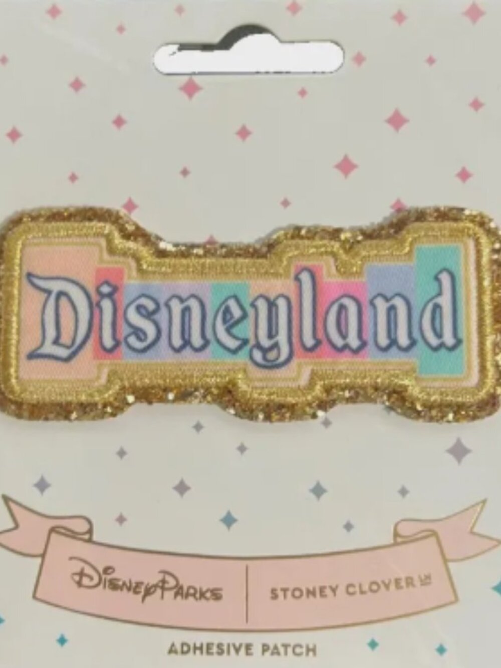 Stoney Clover Disneyland Marquee Sign Adhesive Patch Disney Parks